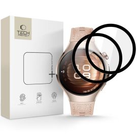 sklo / fólia Huawei Watch 5 46mm - TECH-PROTECT GLASS FLEX+ 2-PACK Sklo pre Huawei Watch 5 46mm