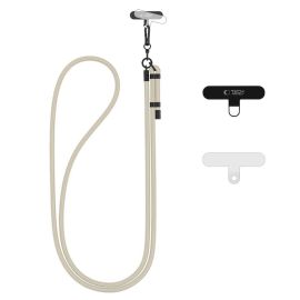 šnúrka Držiaky na mobil - TECH-PROTECT C1S Šnúrka na mobil pod zadný kryt TAUPE