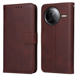 peňaženkové / vyklápacie puzdro Xiaomi Poco F7 Ultra - SMOOTH Peňaženkové puzdro pre Xiaomi Poco F7 Ultra hnedé