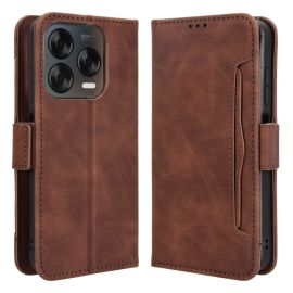 peňaženkové / vyklápacie puzdro ZTE Blade V70 Vita - SLOT Peňaženkový obal pre ZTE V70 Vita hnedý