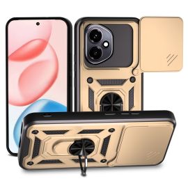 zadný kryt Honor 400 - RING CAMERA Kryt s držiakom pre Honor 400 5G zlatý