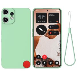 zadný kryt CMF Phone 2 Pro - RUBBER Ochranný obal pre CMF Phone 2 Pro zelený