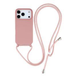 zadný kryt Apple iPhone 17 Pro - ROPE Kryt so šnúrkou Apple iPhone 17 Pro ružový