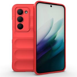 zadný kryt Xiaomi Redmi 15 5G - STEPS Ochranný kryt pre Xiaomi Redmi 15 / Redmi 15 5G červený
