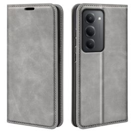 peňaženkové / vyklápacie puzdro Xiaomi Redmi 15 5G - MAGNETIC Zaklápací kryt pre Xiaomi Redmi 15 / Redmi 15 5G šedý