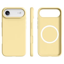 zadný kryt Apple iPhone Air - RUBBER MAGSAFE Silikónový kryt pre Apple iPhone Air žltý