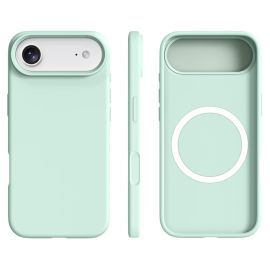 zadný kryt Apple iPhone Air - RUBBER MAGSAFE Silikónový kryt pre Apple iPhone Air mentolový