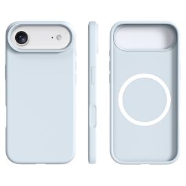 zadný kryt Apple iPhone Air - RUBBER MAGSAFE Silikónový kryt pre Apple iPhone Air svetlomodrý