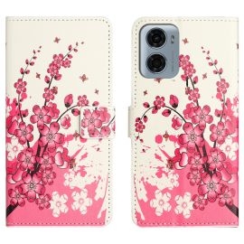 peňaženkové / vyklápacie puzdro Motorola Moto G06 - ART Peňaženkový kryt pre Motorola Moto G06 / G06 Power PLUM BLOSSOM