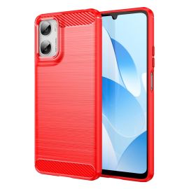 zadný kryt Motorola Moto G06 - FLEXI TPU Ochranný obal Motorola Moto G06 / G06 Power červený