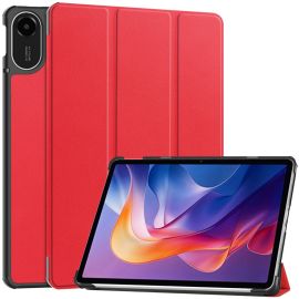zaklápacie puzdro Xiaomi Redmi Pad 2 - LEATHER Zaklápací kryt pre Xiaomi Redmi Pad 2 červený