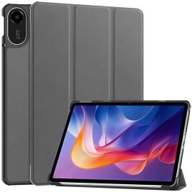 zaklápacie puzdro Xiaomi Redmi Pad 2 - LEATHER Zaklápací kryt pre Xiaomi Redmi Pad 2 šedý