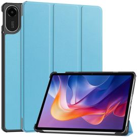 zaklápacie puzdro Xiaomi Redmi Pad 2 - LEATHER Zaklápací kryt pre Xiaomi Redmi Pad 2 svetlomodrý