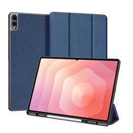 zaklápacie puzdro Samsung Galaxy Tab S11 Ultra - DUX DOMO Zaklápacie puzdro pre Samsung Galaxy Tab S11 Ultra modré
