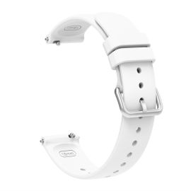remienok na hodinky Xiaomi Watch S4 - SILICONE Vymeniteľný remienok pre Xiaomi Watch S4 41mm biely
