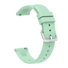 remienok na hodinky Xiaomi Watch S4 - SILICONE Vymeniteľný remienok pre Xiaomi Watch S4 41mm svetlozelený