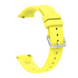 remienok na hodinky Xiaomi Watch S4 - SILICONE Vymeniteľný remienok pre Xiaomi Watch S4 41mm žltý
