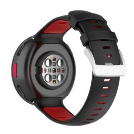 remienok na hodinky Polar - SPORTY Vymeniteľný silikónový remienok Polar Vantage V2 čierno-červený