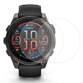 sklo / fólia Príslušenstvo k smart hodinkám - PROTEMIO 2x Tvrdené sklo pre hodinky Garmin Fenix 8 Pro MicroLED 51mm / 8 Pro AMOLED 51mm