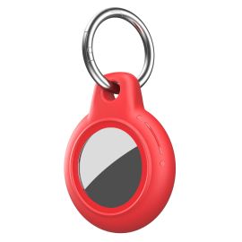 obojstranný kryt Apple AirTag - AQUA GUARD Vodotesný obal pre Apple AirTag červený