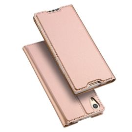 peňaženkové / vyklápacie puzdro, zaklápacie puzdro Sony - DUX Flipové puzdro Sony Xperia XA1 Plus ružové