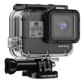 príslušenstvo pre akčnú kameru GoPro - TECH-PROTECT GA200 Vodotesné puzdro pre GoPro Hero 5 / 6 / 7 priehľadné