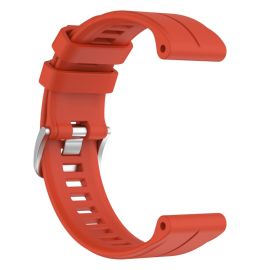 remienok na hodinky Garmin Forerunner 955 - SILICONE Vymeniteľný remienok pre Garmin Forerunner 955 červený