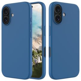 zadný kryt Apple iPhone 16 Plus - RUBBER Ochranný kryt pre Apple iPhone 16 Plus modrý