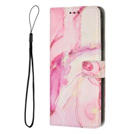 peňaženkové / vyklápacie puzdro Xiaomi Poco X7 - ART MARBLE Peňaženkový kryt pre Xiaomi Redmi Note 14 Pro 5G / Poco X7 ROSE GOLD