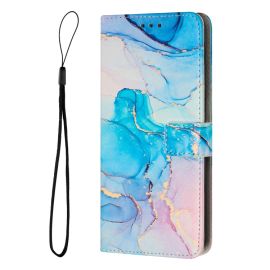 peňaženkové / vyklápacie puzdro Xiaomi Poco X7 - ART MARBLE Peňaženkový kryt pre Xiaomi Redmi Note 14 Pro 5G / Poco X7 BLUE PINK