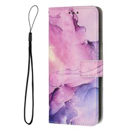 peňaženkové / vyklápacie puzdro Xiaomi Poco X7 - ART MARBLE Peňaženkový kryt pre Xiaomi Redmi Note 14 Pro 5G / Poco X7 PURPLE