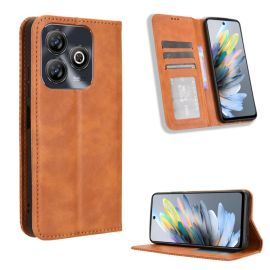 peňaženkové / vyklápacie puzdro ZTE Blade A75 - BUSINESS Peňaženkový kryt pre ZTE Blade A75 hnedý