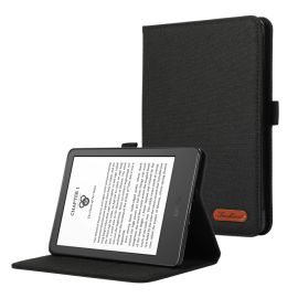 zaklápacie puzdro Amazon Kindle Paperwhite 5 - FABRIC Zaklápací kryt pre Amazon Kindle Paperwhite 5 2021 čierny