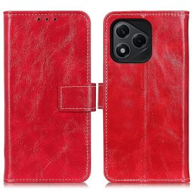 peňaženkové / vyklápacie puzdro Honor 400 Lite - RETRO Peňaženkový obal Honor 400 Lite 5G červený