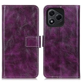 peňaženkové / vyklápacie puzdro Honor 400 Lite - RETRO Peňaženkový obal Honor 400 Lite 5G fialový