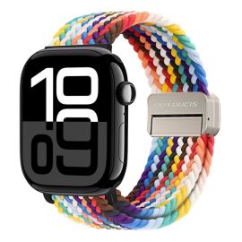 remienok na hodinky Apple Watch 10 42mm - DUX BRAIDED Nylonový remienok pre Apple Watch 10 / 11 42mm COLORFUL