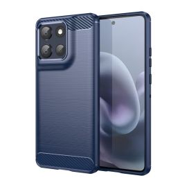 zadný kryt Motorola Moto G86 5G - FLEXI TPU Ochranný kryt Motorola Moto G86 5G modrý