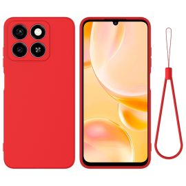 zadný kryt ZTE Blade A35 - RUBBER Ochranný kryt pre ZTE Blade A35 červený