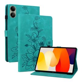 zaklápacie puzdro Xiaomi Redmi Pad 2 - ART LILY Zaklápacie puzdro pre Xiaomi Redmi Pad 2 zelené