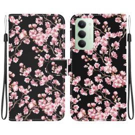 peňaženkové / vyklápacie puzdro Xiaomi Redmi 15 - ART Peňaženkový kryt pre Xiaomi Redmi 15 / Redmi 15 5G PLUM BLOSSOM