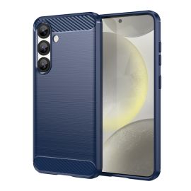 zadný kryt Samsung Galaxy S25 5G - FLEXI TPU Ochranný kryt Samsung Galaxy S25 5G modrý