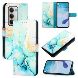 peňaženkové / vyklápacie puzdro Xiaomi Redmi 15 - ART MARBLE Peňaženkový kryt pre Xiaomi Redmi 15 / Redmi 15 5G GREEN