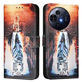 peňaženkové / vyklápacie puzdro TCL 50 Pro Nxtpaper - ART Peňaženkový kryt pre TCL 50 Pro NxtPaper CAT TIGER