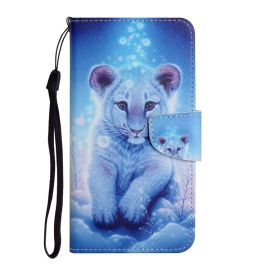 peňaženkové / vyklápacie puzdro Xiaomi Redmi Note 14 Pro 5G - ART Peňaženkový kryt pre Xiaomi Redmi Note 14 Pro 5G SNOW LEOPARD