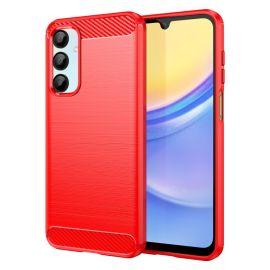 zadný kryt Samsung Galaxy A16 5G - FLEXI TPU Ochranný kryt Samsung Galaxy A16 / A16 5G červený