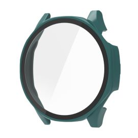 obal na hodinky Huawei Watch GT 5 46mm - PC FULL COVER Plastový kryt so sklom pre Huawei Watch GT 5 46mm zelený