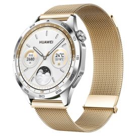 remienok na hodinky Huawei Watch GT 5 46mm - MILANESE Kovový remienok pre Huawei Watch GT 5 46mm / GT 6 46mm ROSE GOLD