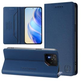 peňaženkové / vyklápacie puzdro Asus ROG Phone 9 Pro - RINA Zaklápacie puzdro pre Asus ROG Phone 9 / ROG Phone 9 Pro tmavomodré
