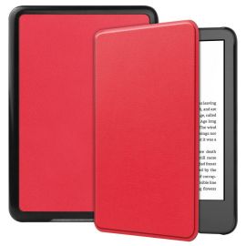 zaklápacie puzdro Amazon Kindle 2022 (11. generácia) - LEATHER Zaklápacie puzdro pre Amazon Kindle 11. generácia 2022 / 2024 červené