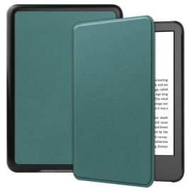 zaklápacie puzdro Amazon Kindle 2022 (11. generácia) - LEATHER Zaklápacie puzdro pre Amazon Kindle 11. generácia 2022 / 2024 zelené